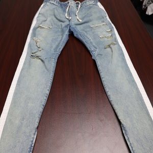 Jean joggers from PACSUN